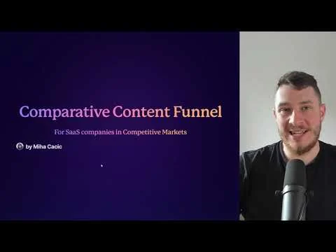 Comparative Content Funnel for SaaS companies (2024+)
