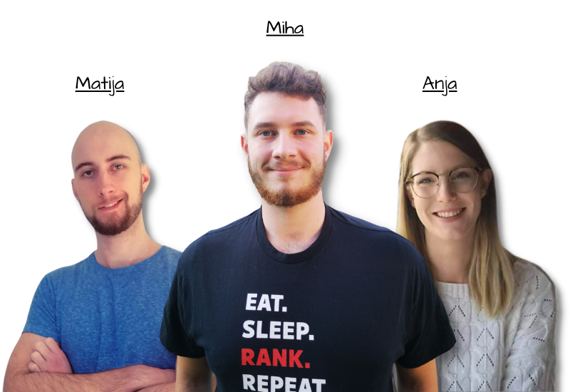 The Miha Cacic agency team